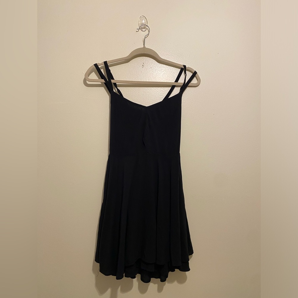 Kimchi Blue Black Strappy Mini Dress. Size S